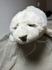 Hansa Seal Plush Toy 38 X 18 X 19 Cm Cream Acrylic No 37f  Excellent Condition