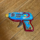 Space Gun Pistol Vintage Tin Toy Showa Retro Rare Sanko Seisakusho With Box
