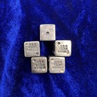 Vintage   Mexico 925 Sterling Silver Die   4g Each