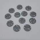 12 Pcs 1980s Vintage Oingo Boingo Band Collectible Ep Art Button Pin Badge Set