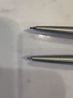 Vintage Parker Arrow Series Stainless Gt Ball Pen  Pencil Set  Never Used Mint