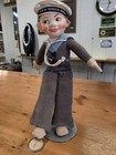 Rare Haunted Norah Wellings Jollyboy Sailor Doll - Rms Queen Mary Estate Find