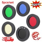 1 25  31 7mm Telescope Eyepiece Lens Color Filter For Moon Nebula Planet Sun 5x