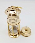 Brass Miner Lamp Nautical Coal Miners Oil Lamp Mining Antique Replica Decoration