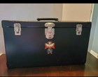Vintage Knights Of Columbus Regalia Hat  Sash  Sword Sheath And Case With Key
