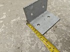 Hl 3 In  X 4 In  Hot-dip Galvanized Heavy Angle Corner Bracket 3 8  Holes  10pcs