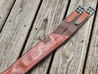Devoucoux Brown Padded English Belly Guard Stud Jump Girth - Size 56 -140cm