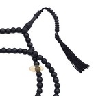 Black Rustic Coffee Wood 99-count 8 Mm Bead Islamic Tasbih - Muslim Prayer Beads