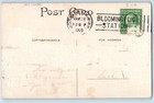 Pretty Woman Postcard Big Hat Flowers Art Nouveau Minneapolis Mn 1909 Antique