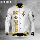 Freemasonry Father Of All 1775 Without Us 3d Baseball Jacket S-5xl