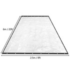 8 20ft Heavy Duty Industrial Commercial Pvc Vinyl Clear Curtain Walls Waterproof