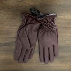 Excelled Women   s Lamb Leather Gloves Burgundy Wine Red Genuine Leather Nwt