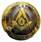 Master Mason Black Walking Cane Square Compass  Rubber Tip Freemasons New 