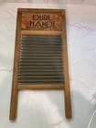 Vtg Dubl Handi Washboard Columbus Washboard Co  Hosiery And Lingere  2133