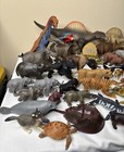 Lot Of 88 Safari Ltd Schleich Dinosaur Forest Jungle Wildlife Collectible Models