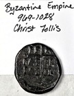 Byzantine Empire - 969ad-1028ad - Christ King Of Kings - Genuine Christ Follis 