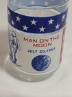 Libbey Tumbler Nasa Apollo 11 Moon Mission 4  Glass 1969 Eagle Base Mcm Vintage 