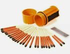 25ct Uco Storm Proof Matches W case 15 Sec  Burn Windproof Waterproof