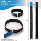 Ladder Rack Tie Down Straps Reusable Straps  33  L X 2  W  Black 