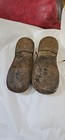 White Leather Baby Shoes Vintage