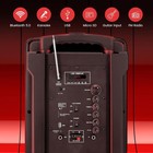 Pyle 8  Portable Pa Speaker System 280 Watts Karaoke Speaker Wireless Streaming