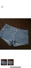 True Religion Blue Corduroy Shorts