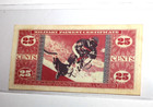 Us Mpc Military Payment Certificate 25 Cents Series 681 Paper Money