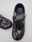 Dansko Womens Slip On Nursing Professional Faux Snakeskin Clogs Size 39 Us 8 5