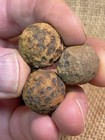 Dug Civil War Artillery Three Iron Balls Canister Shot Allatoona Pass Georgia