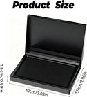 Red And Black Stamp Ink Pad 3 94 X 2 76 Inch Quick-drying Smudge-proof