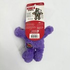 Kong Wild Knots Purple Halloween Bear Small medium Squeaky Plush Dog Toy