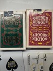 2x Golden Nugget Casino Las Vegas 1 Red  1 Green  Playing Cards 