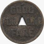 United States - Pittsburgh Railway Co  Token - 1922 - 1 Fare