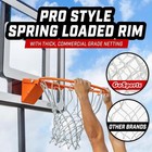 Gosports 18  Regulation Breakaway Rim Orange With Bracket  Bolts Not Provideded