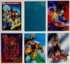 1990-1994 Fleer Impel Skybox Marvel Universe Wolverine Lot Of 13 Trading Cards