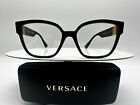 New Versace 3329bf Eyeglasses Gb1 Black 100  Authentic