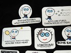 Boys Are Smelly Stickers Series 1 Complete Set Of 15 - 2003 Die-cut Rare Vintage