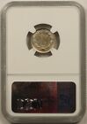 1866 3cn Ngc Ms 64 Nickel Three-cent Piece