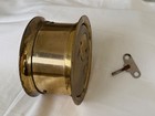 Seth Thomas Vintage Maritime Brass 8 Day Ship Bell Clock With Key  german Mvmt  