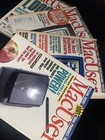 Lot Of 4 Vintage Macuser Magazines 1991   92 Newton  System 7  Mac Software   More