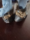 Antique Victorian Baby Toddler Booties Shoes Late 1800s - Early 1900s