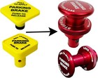 Parking Brake Safety Lock Replaces Class A Motorhome Yellow Air Brake Knob  A   