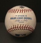 Joel Guzman 1st Career Major League Hit Game Used Baseball Dodgers June 2  2006
