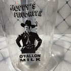 Hoppy s Favorite O fallon Milk Bottle 1953 Cream Top Excellent Hopalong Cassidy