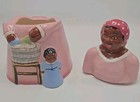 Adrian Art Pottery Roseville Oh  Cookie Jar   Coin  Bank 