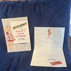 1945 Bit O Honey Candy    whats Your Number      Booklet    Letter  From Miss Bit   