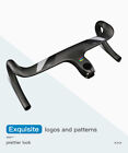 1-1 8    Integrated Carbon Road Handlebar With Stem Racing Bike Drop Bar Usa Stock
