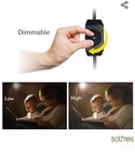 Solfres Patented Innovative Design Headboard Reading Light  Dimmable Led