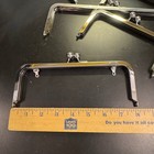 Kiss Lock Purse Frames 7pc Set Mixed Sizes Silver Metal Craft Hardware Diy A-8