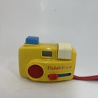 Fisher Price Yellow Pretend Play Toy Camera With Red Strap
